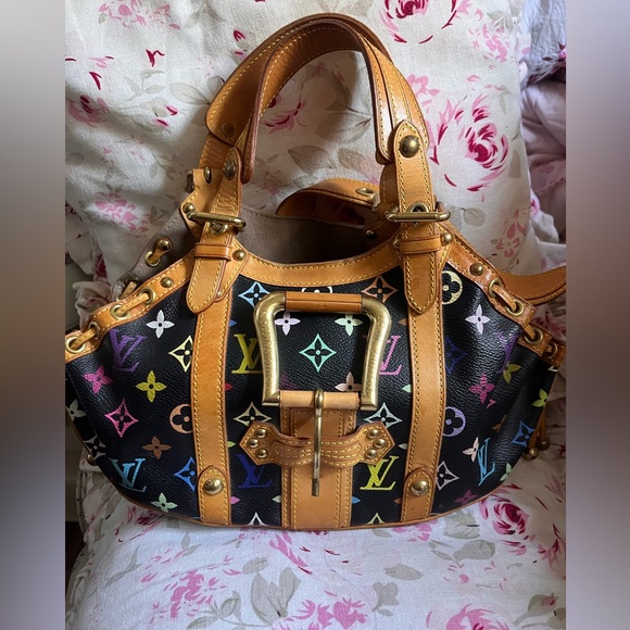 🎨Louis Vuitton X Takashi Murakami Theda Bag - Picture 2 of 14